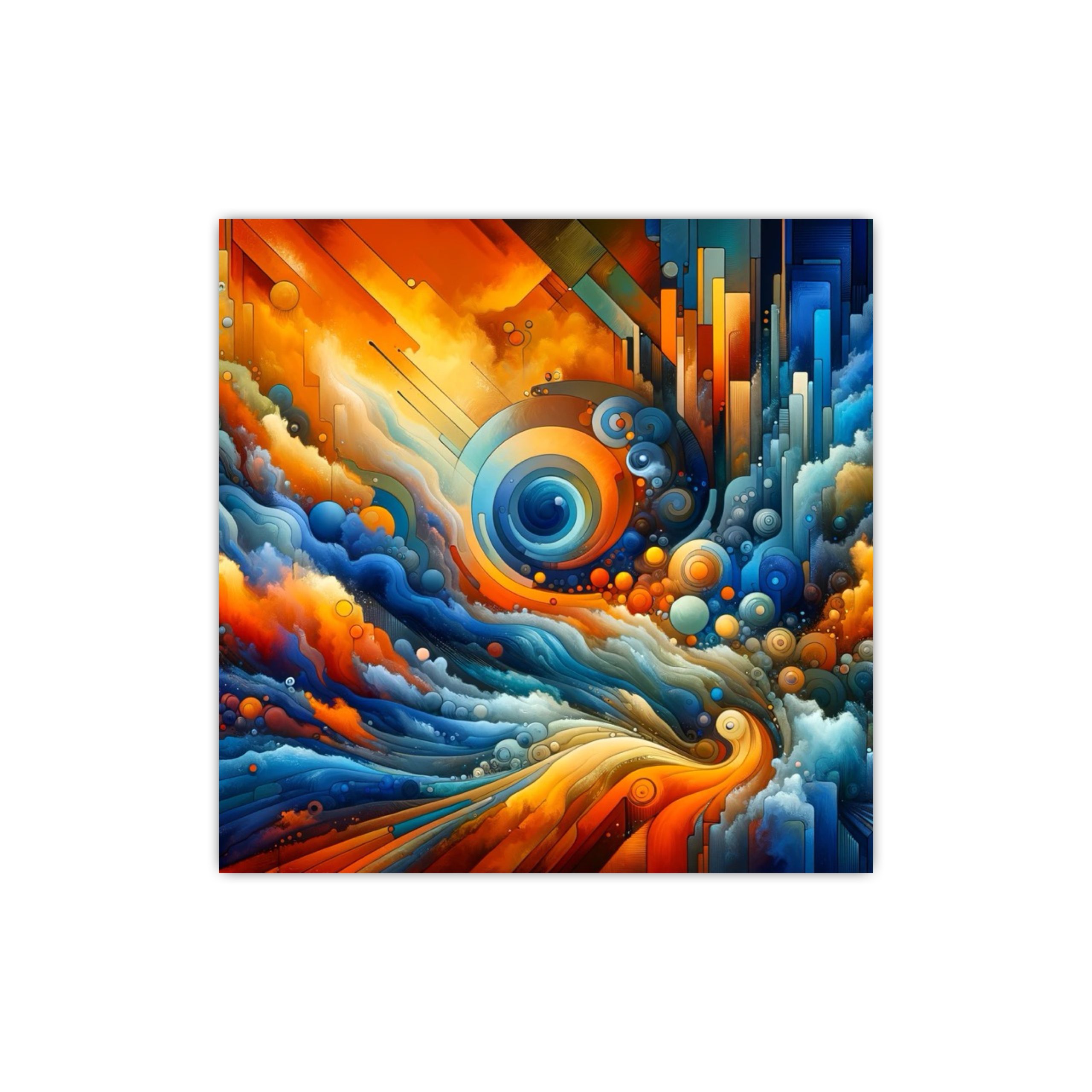 This image, generated using advanced artificial intelligence, visually represents the concept of the website URL "www.orangeand.blue". It serves the purpose of enhancing search engine optimization (SEO) efforts and supporting the sales and promotion of a .blue domain name. The image features a vibrant orange color in combination with the distinctive blue hue, symbolizing the uniqueness and memorability of the .blue domain extension. Through its aesthetically appealing design, the image aims to capture attention and reinforce the brand identity associated with the website domain.